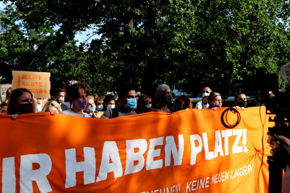WirHabenPlatz demonstration Berlin 2020-09-20 40