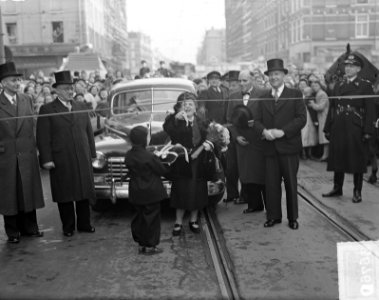 Winkelweek kimberstraat met Heintje Davids, Bestanddeelnr 903-6760