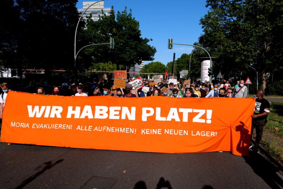 WirHabenPlatz demonstration Berlin 2020-09-20 39
