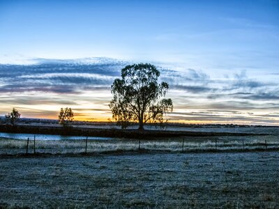 Nature sky landscape photo