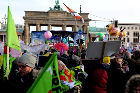 Wir haben es satt demonstration Berlin 2020 start 12