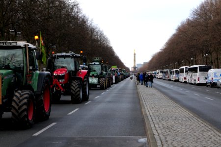 Wir haben es satt demonstration Berlin 2020 tractors 04