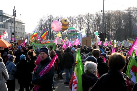 Wir haben es satt demonstration Berlin 2020 start 21
