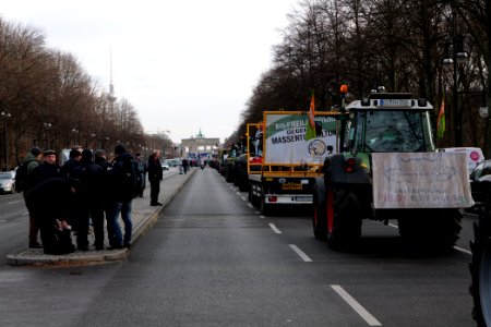 Wir haben es satt demonstration Berlin 2020 tractors 06