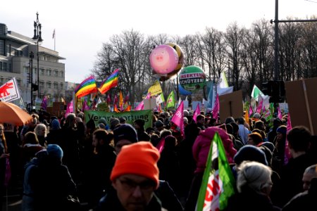 Wir haben es satt demonstration Berlin 2020 start 20