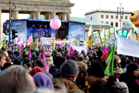 Wir haben es satt demonstration Berlin 2020 start 13