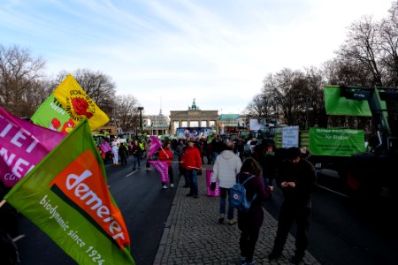 Wir haben es satt demonstration Berlin 2020 start 04