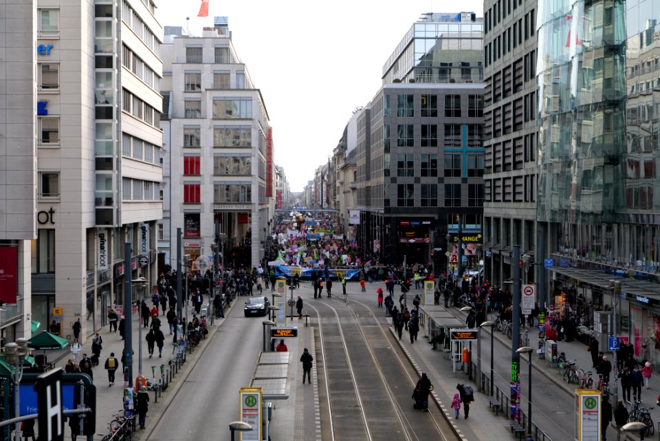 Wir haben es satt demonstration Berlin 2020 front 66