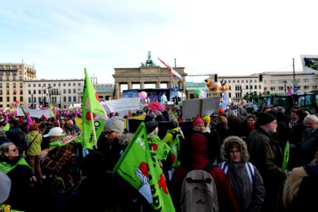 Wir haben es satt demonstration Berlin 2020 start 06