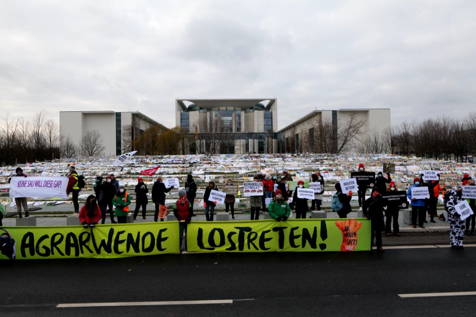 Wir haben es satt protest Berlin 2021-01-16 05