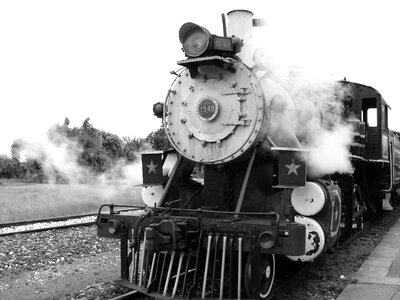 Train steam cuba