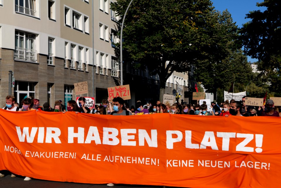 WirHabenPlatz demonstration Berlin 2020-09-20 59
