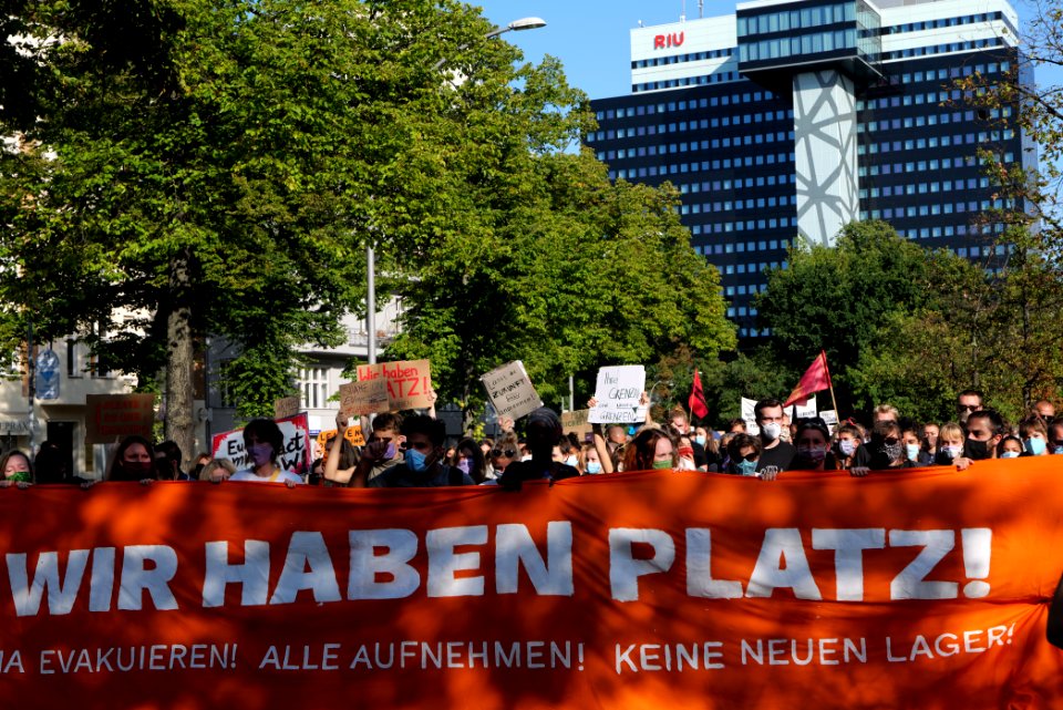 WirHabenPlatz demonstration Berlin 2020-09-20 49