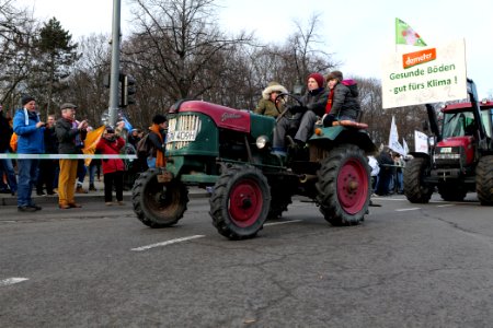 Wir haben es satt demonstration Berlin 2020 tractors 52