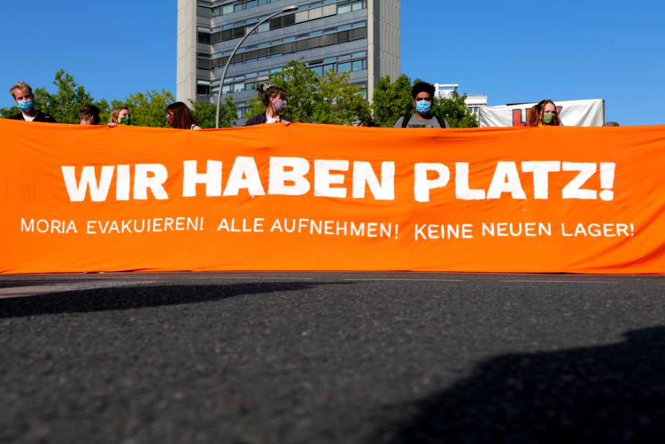 WirHabenPlatz demonstration Berlin 2020-09-20 33