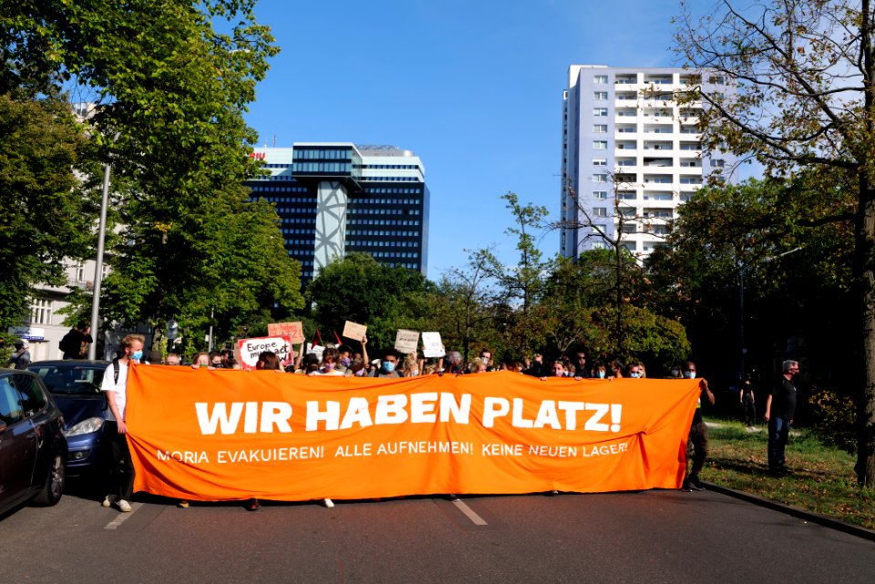 WirHabenPlatz demonstration Berlin 2020-09-20 48