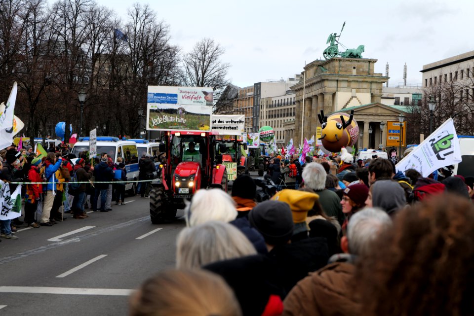 Wir haben es satt demonstration Berlin 2020 tractors 78