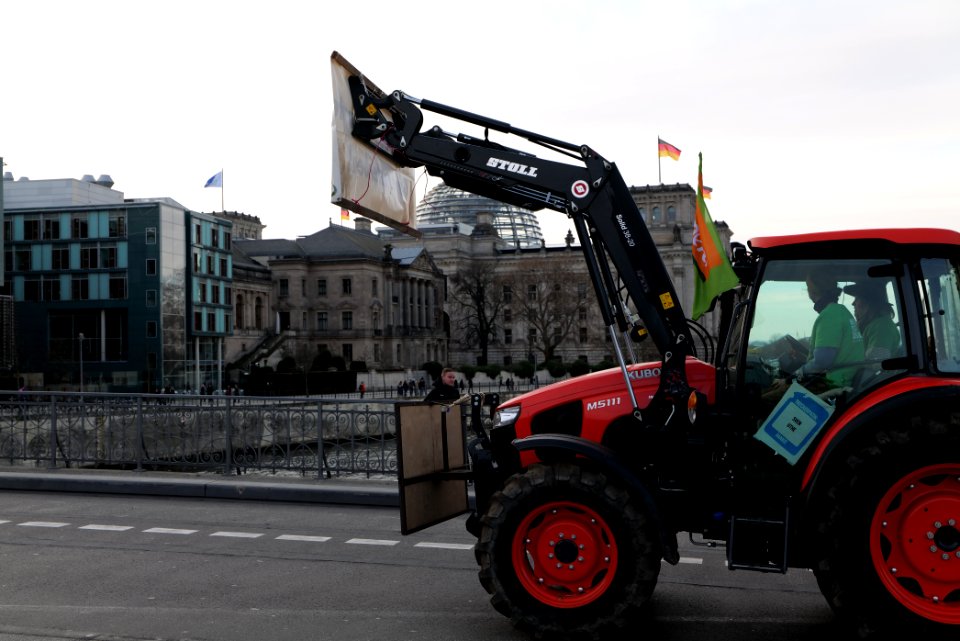 Wir haben es satt demonstration Berlin 2020 tractors 81