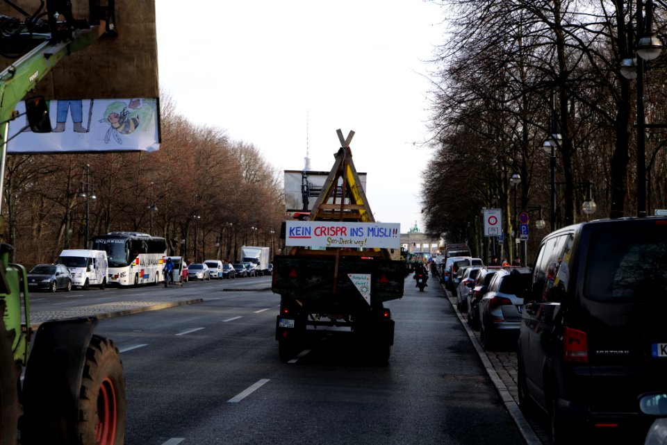 Wir haben es satt demonstration Berlin 2020 tractors 29