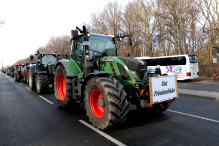 Wir haben es satt demonstration Berlin 2020 tractors 14