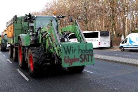 Wir haben es satt demonstration Berlin 2020 tractors 09