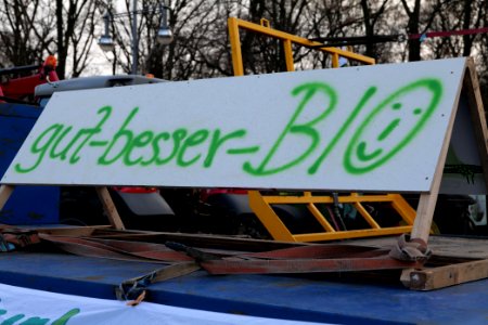 Wir haben es satt demonstration Berlin 2020 tractors 34