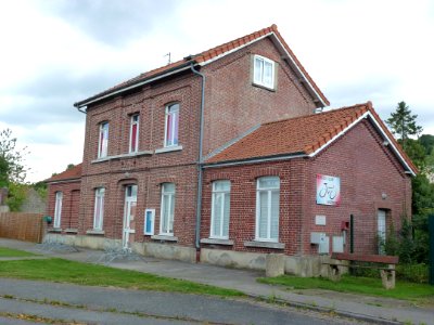 Wizernes (Pas-de-Calais, Fr) ancienne gare