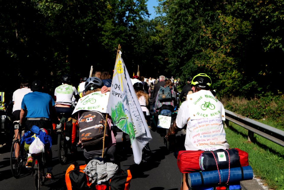 Without Kerosin from Cologne to Berlin last trip Wannsee to Brandenburg Gate Berlin 2020-09-18 25