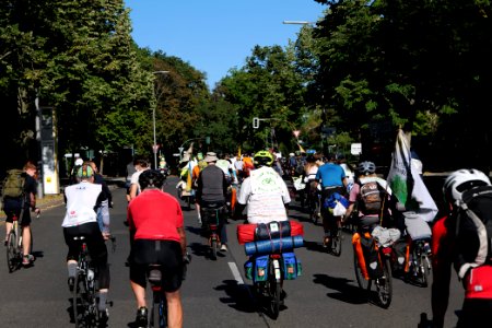 Without Kerosin from Cologne to Berlin last trip Wannsee to Brandenburg Gate Berlin 2020-09-18 23