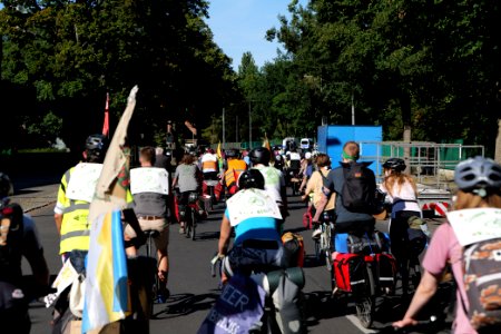 Without Kerosin from Cologne to Berlin last trip Wannsee to Brandenburg Gate Berlin 2020-09-18 20