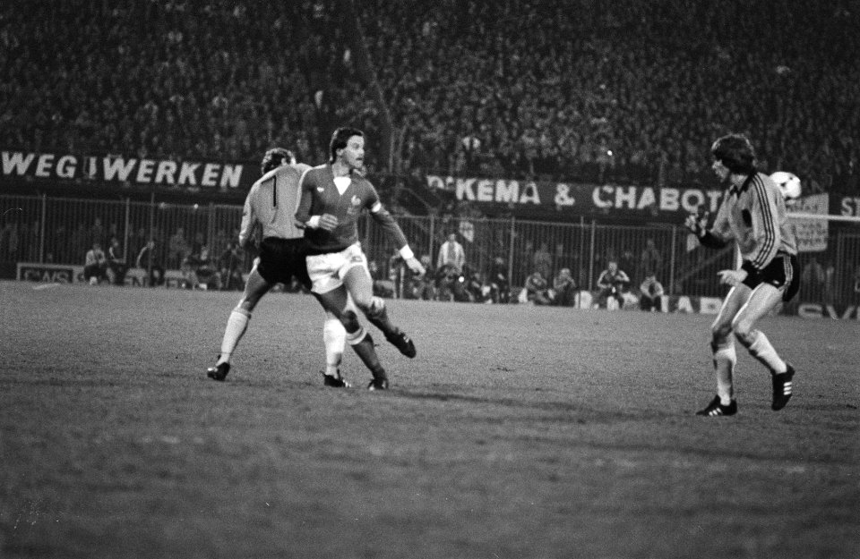 WK kwalificatiewedstrijd Nederland tegen Frankrijk in Rotterdam 1-0, spelmomenten, Bestanddeelnr 931-3956