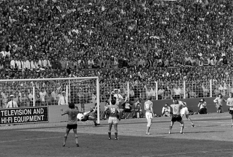 WK 74 Dortmund, Nederland tegen Bulgarije 4-1 juichende spelers na doelpunt (tr, Bestanddeelnr 927-2771