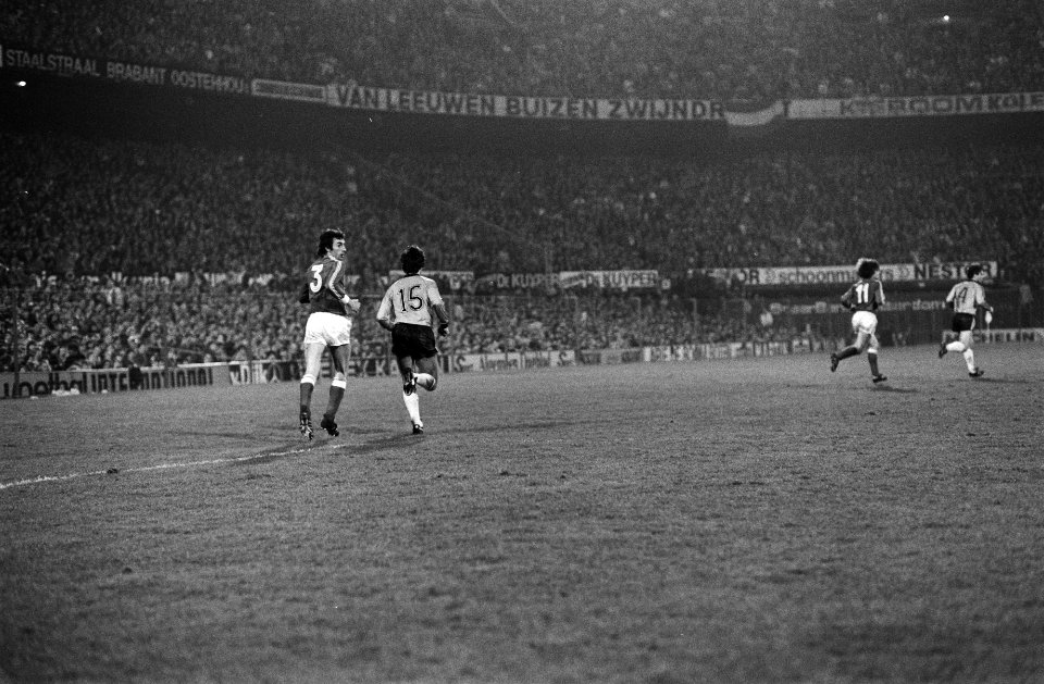 WK kwalificatiewedstrijd Nederland tegen Frankrijk in Rotterdam 1-0, spelmomenten, Bestanddeelnr 931-3958