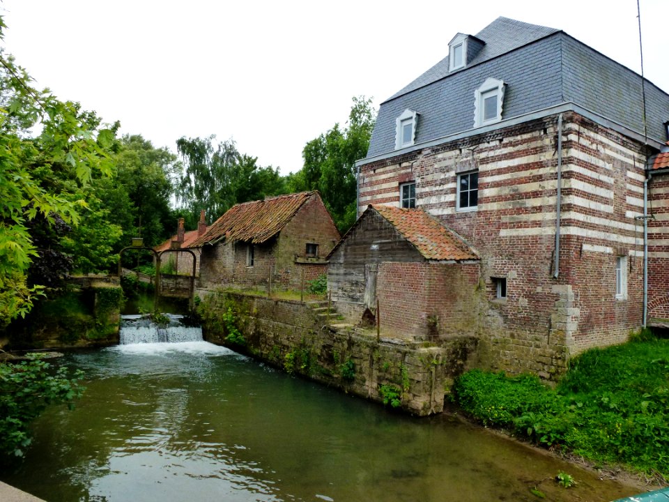 Witternesse (Pas-de-Calais) moulin sur La Laquette 01