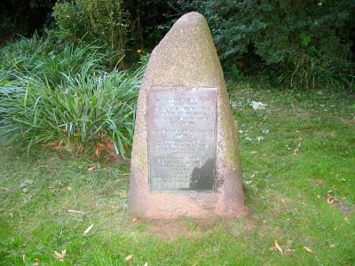 Witten Gedenkstein evangelischer Friedhof Lutherpark