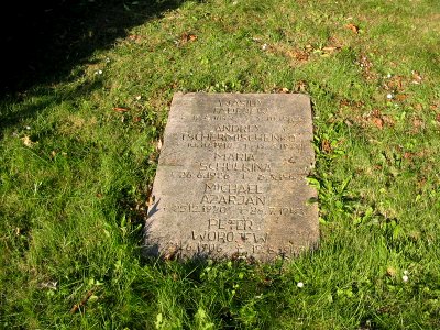 Witten Gedenksteine Zwangsarbeiter katholischer Friedhof Herbede Namen 1