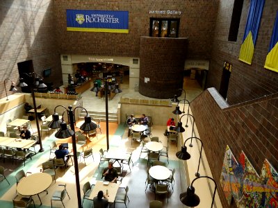 Within Wilson Commons at the University of Rochester photo