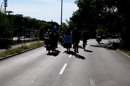 Without Kerosin from Cologne to Berlin last trip Wannsee to Brandenburg Gate Berlin 2020-09-18 12