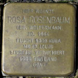 Witten Stolperstein Rosa Rosenbaum