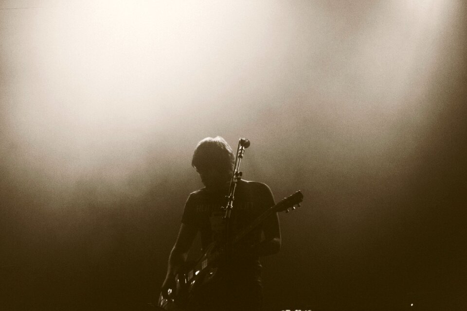 Guitar musician musical