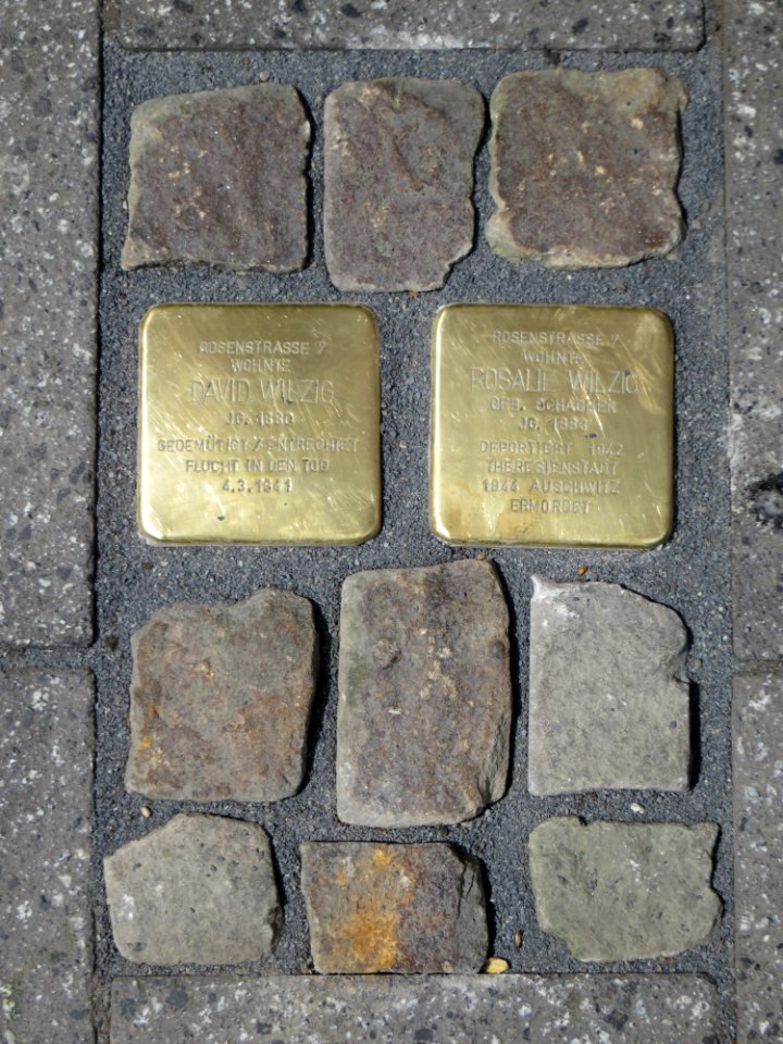 Witten Stolpersteine Berliner Straße 28
