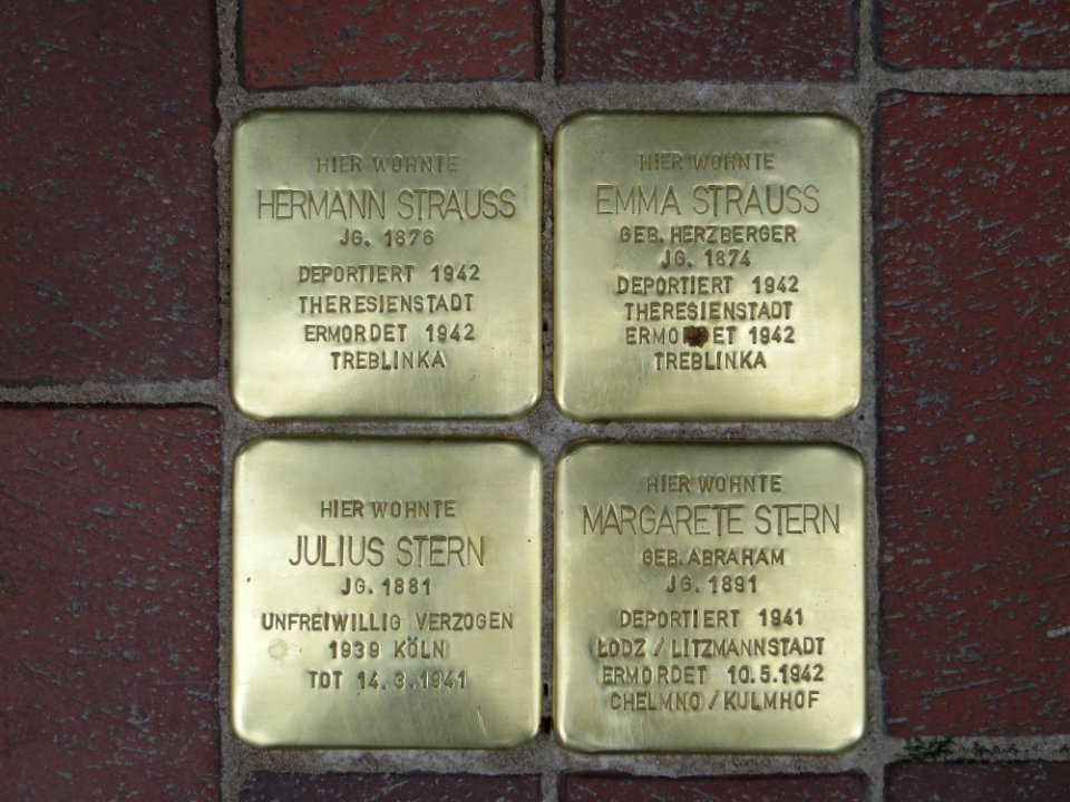 Witten Stolpersteine Beethovenstraße 7