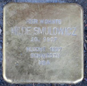 Witten Stolperstein Hilde Smulowicz