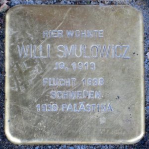 Witten Stolperstein Willi Smulowicz