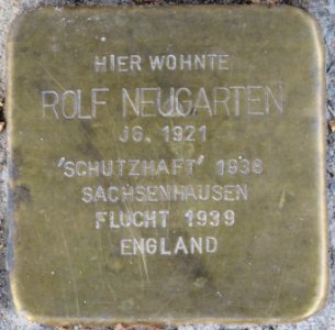 Witten Stolperstein Rolf Neugarten