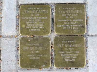 Witten Stolpersteine Brunebecker Straße 53