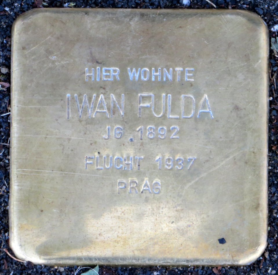 Witten Stolperstein Iwan Fulda