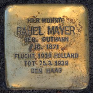 Witten Stolperstein Rahel Mayer