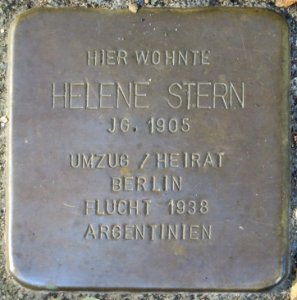Witten Stolperstein Helene Stern