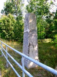 Wittenberge Postmeilenstein 1